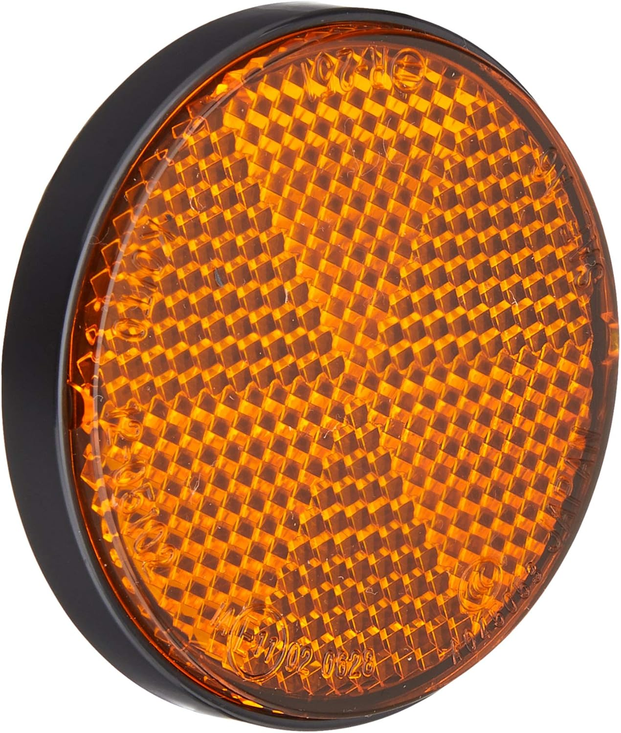 KOITO NRRP55BC10 Reflex Reflector, 55B Amber image number 1