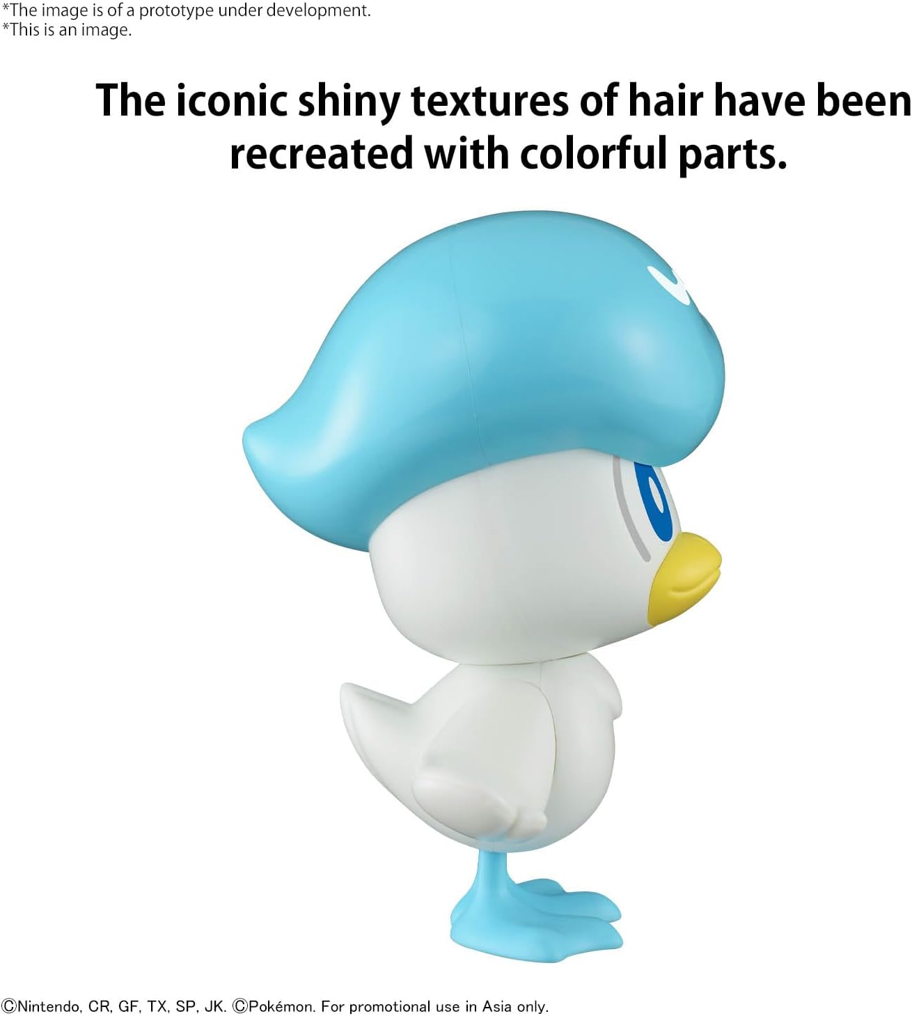 BANDAI HOBBY Pokemon Model Kit Quick!! 19 QUAXLY image number 3