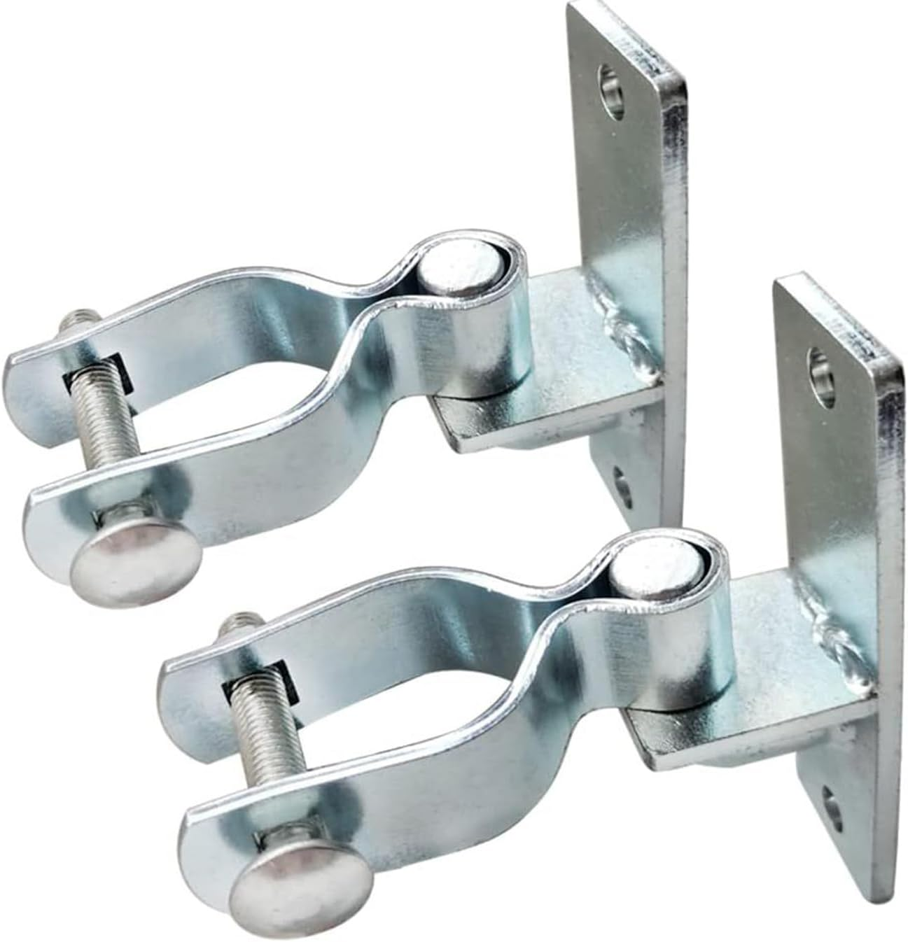 2 Pack Wall Mount Gate Hinge, Metal Hinges, Blend Functionality with a Sleek, Understated Look That Complements Most Gate Styles, for Securing Gates, Garden Doors, or Small Entryways image number 3