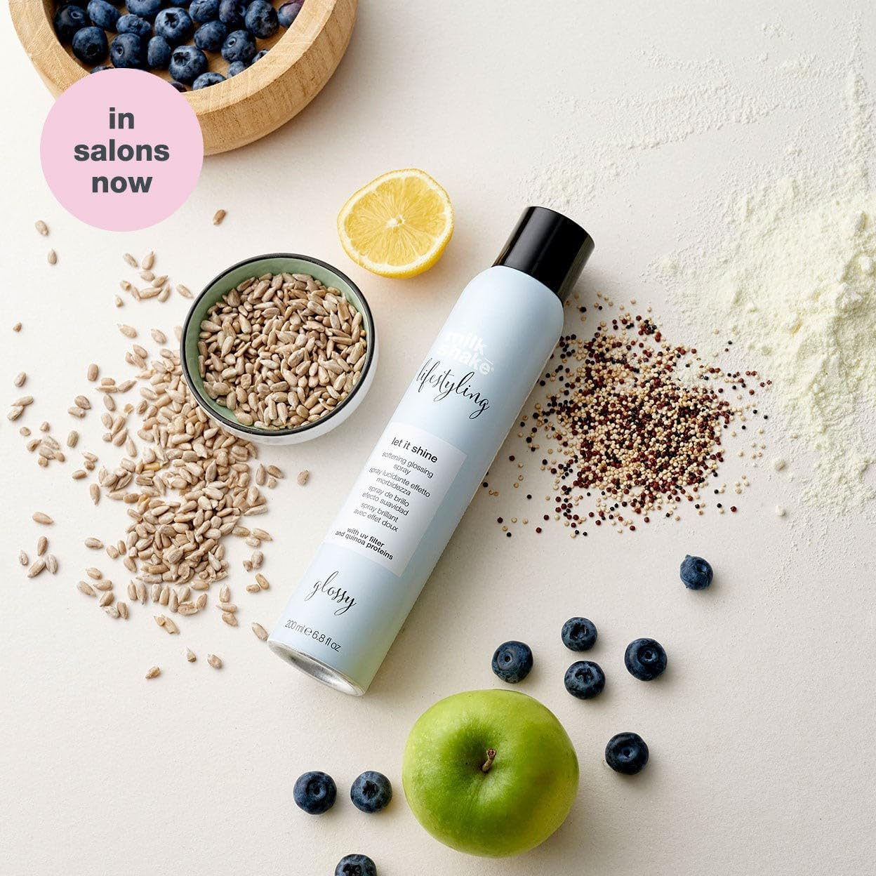 Milk_Shake Lifestyling Let It Shine Hair Spray 200 Ml image number 2