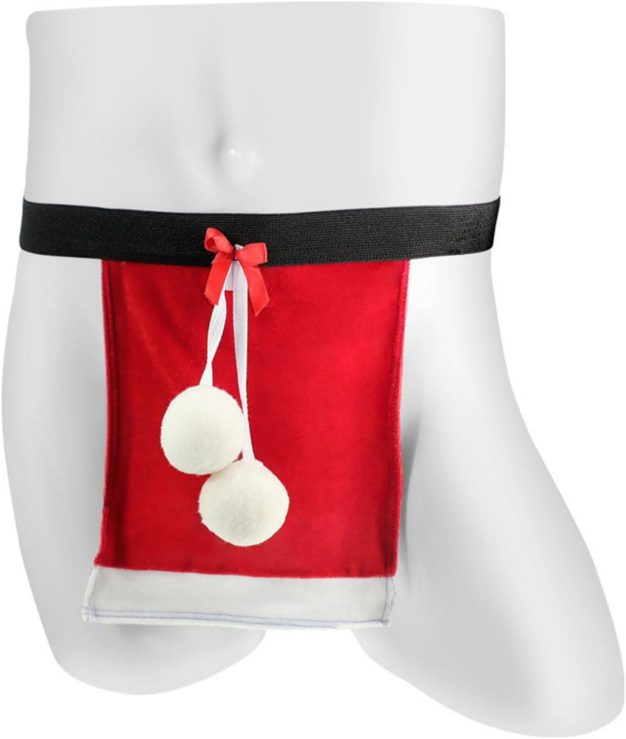 Men'S Sexy Underwear Christmas Velvet Cute Male Thong Trousers image number 2
