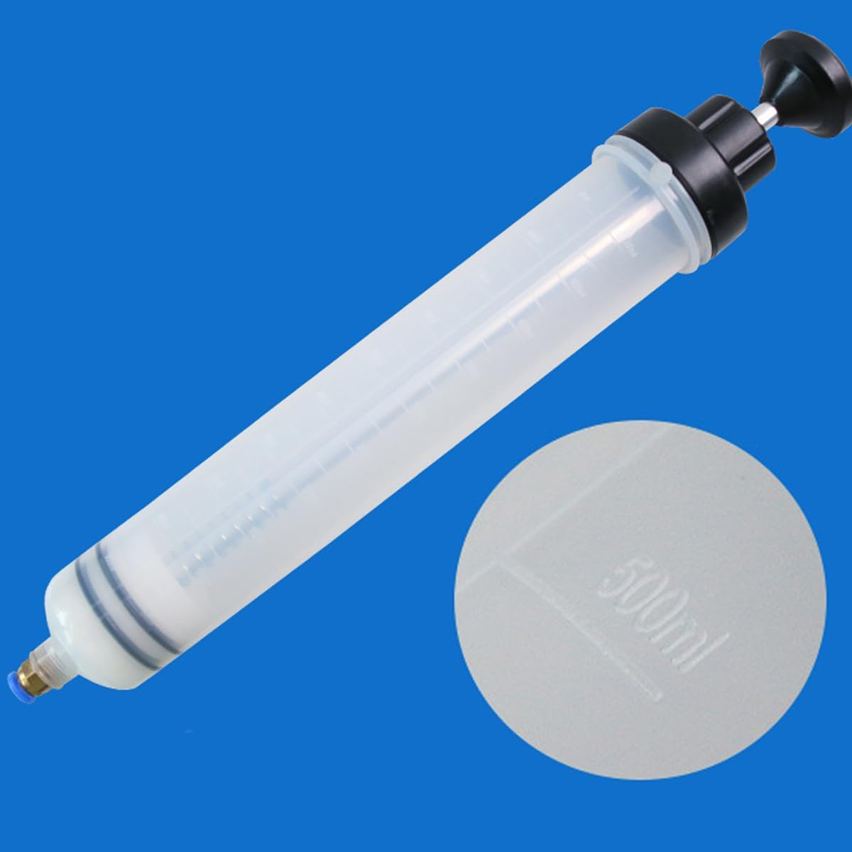 AIMALL Automotive Fluid Extraction & Filling Syringe Kit, Vacuum Pump Oil Changer with 200Cc and 500Cc Capacity Options image number 4