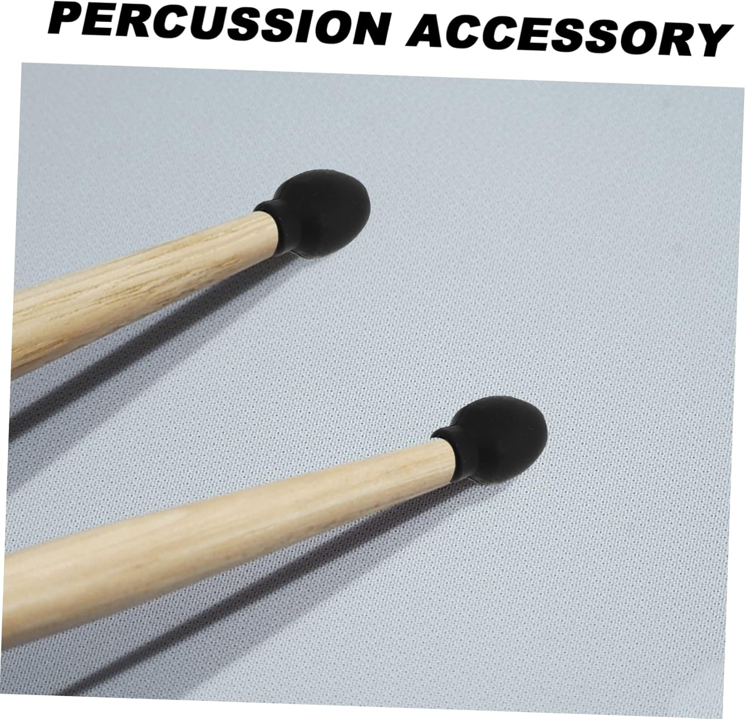 Yardwe 8Pcs Replacement Drum Practice Tip Silent and Shock-Absorbing Silicone for Anywhere Practice Random Color image number 6