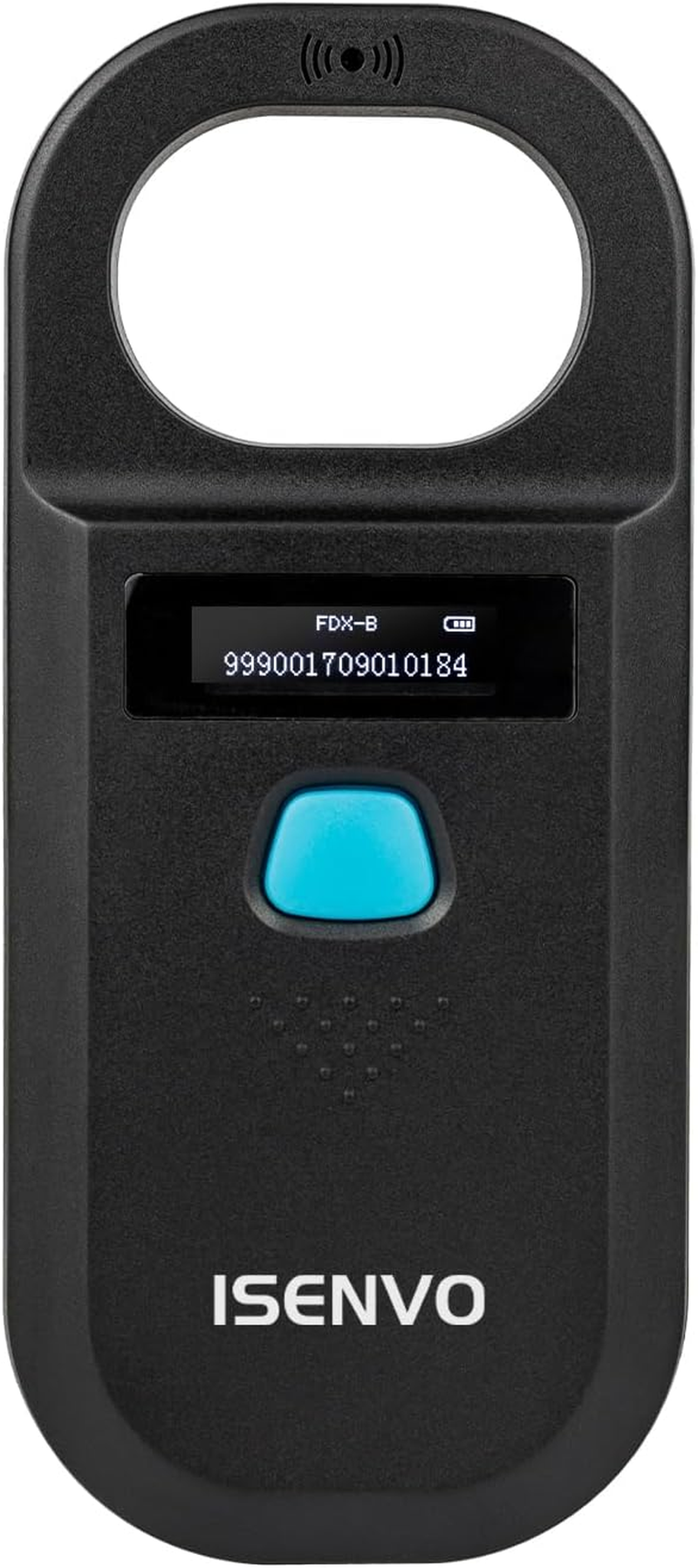 ISENVO Pet Microchip Scanner Rechargeable RFID EMID Micro Chip Reader Scanner 134.2Khz 125Khz 15 Digits Pet Chip ID Scanner for Animal/Pets/Pigs/Dogs/Cats (190A) image number 4