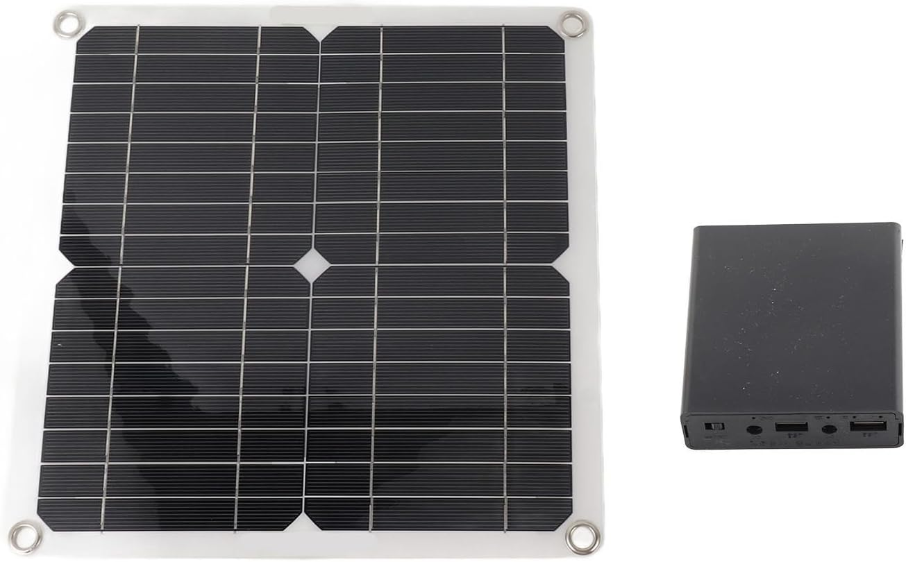 50W Solar Panel Water Fountain Pump with Battery Box Timing Controller, High Reliability Solar Powered 22W DC12V image number 1