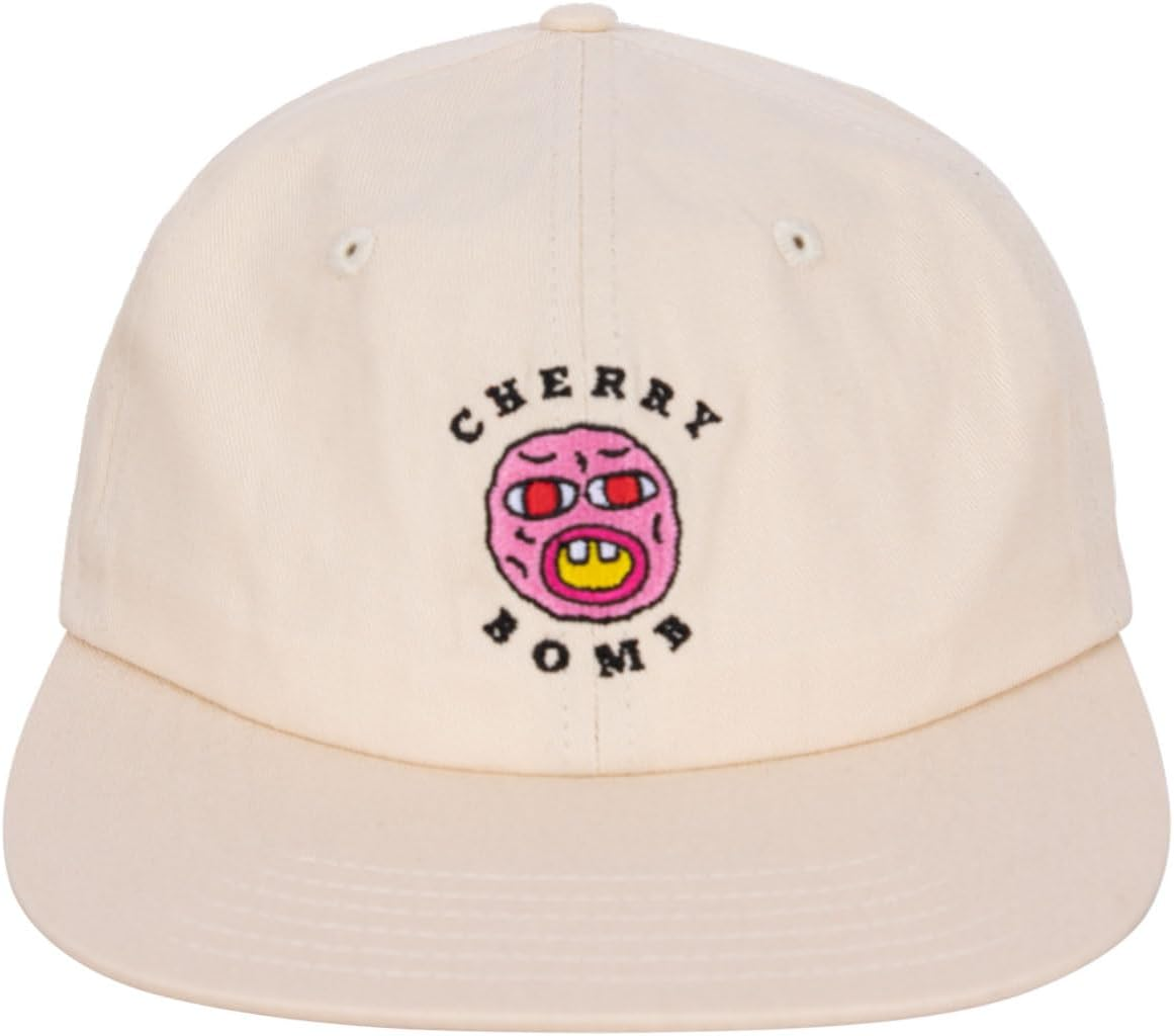 Tyler, the Creator Cherry Bomb Hat, Cream, One Size