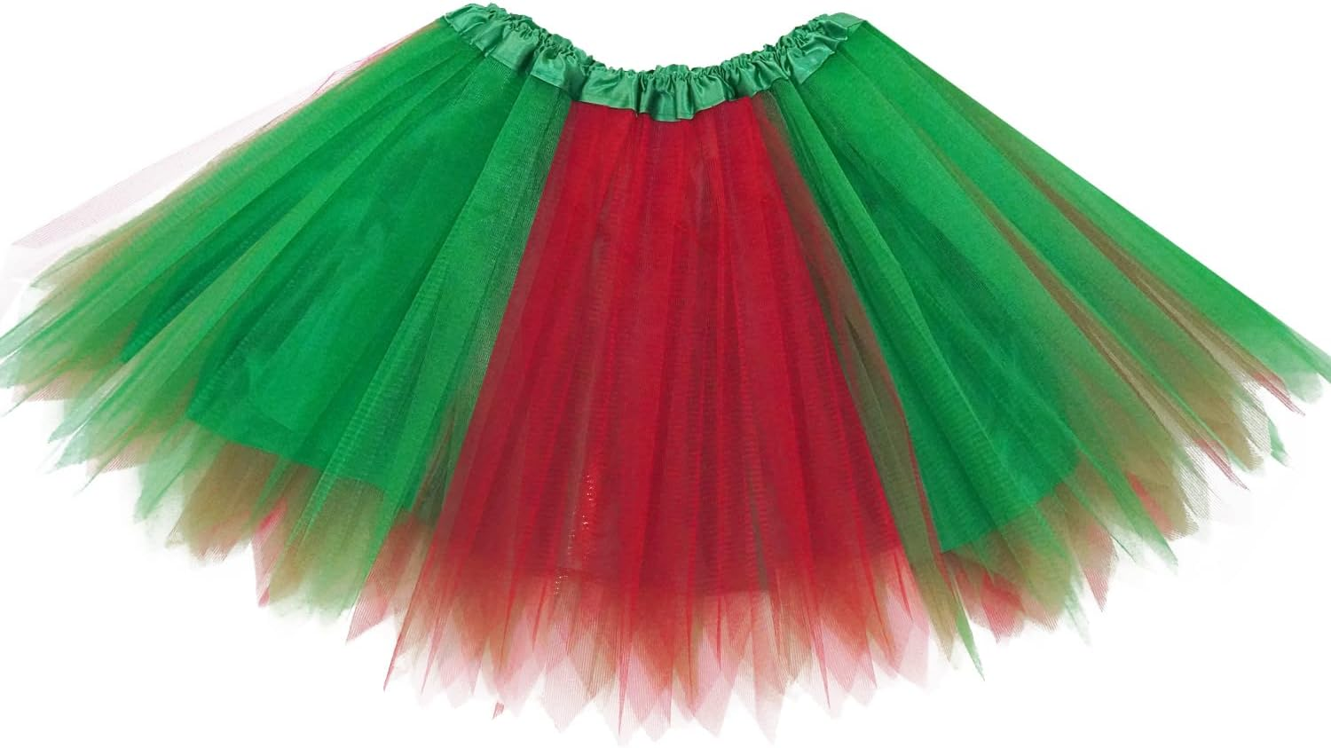 Women 4 Layered Tutu with Lining Adult Teens Tulle Skirts Woman Running Tutu Skirts 1950S Halloween Costumes Tutus