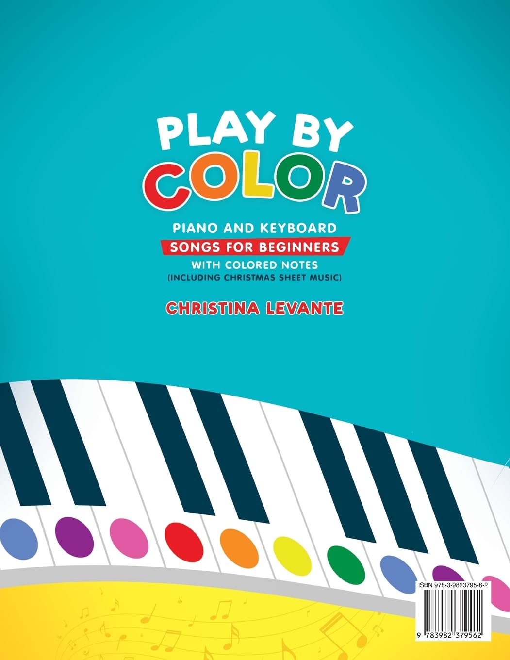 Play by Color: Piano and Keyboard Songs for Beginners with Colored Notes (Including Christmas Sheet Music) image number 2