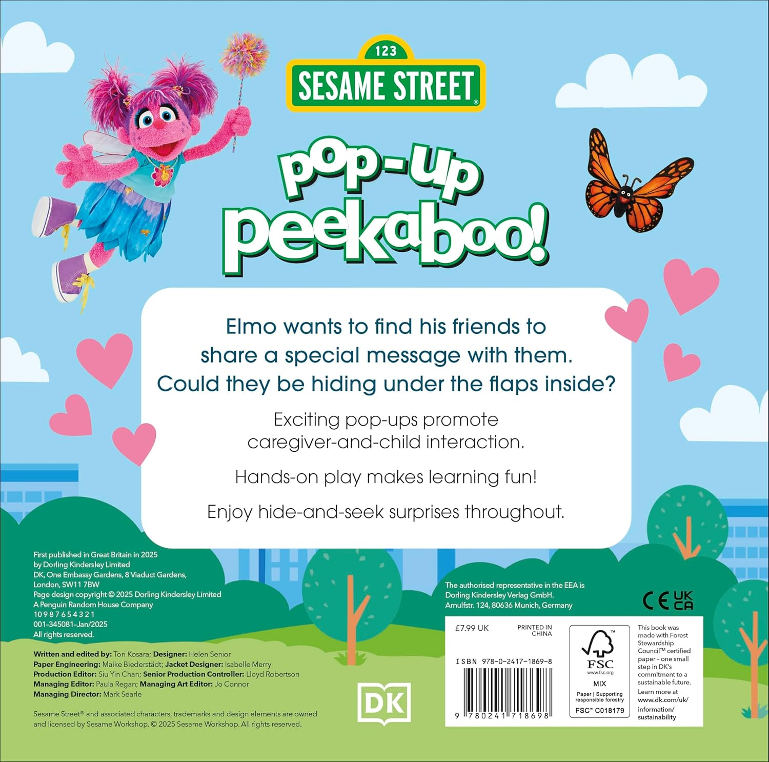 Pop-Up Peekaboo! Sesame Street Elmo Loves You image number 3