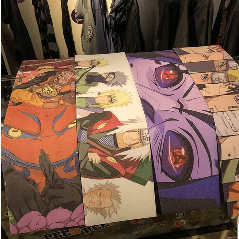 MANDU My Hero Academia Grip Tape 33X9``，Midoriya Izuku Skateboard Stickers image number 2