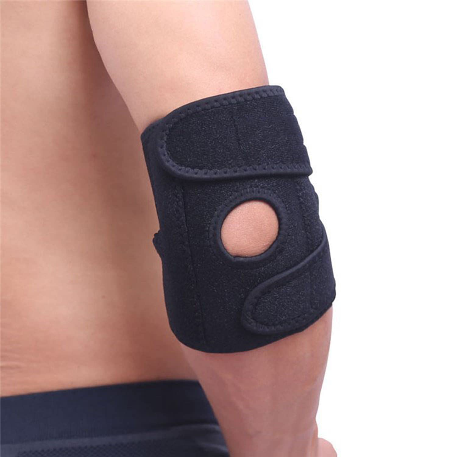 Adjustable Tennis/Golf Elbow Support Brace Strap Band Forearm Protection image number 2