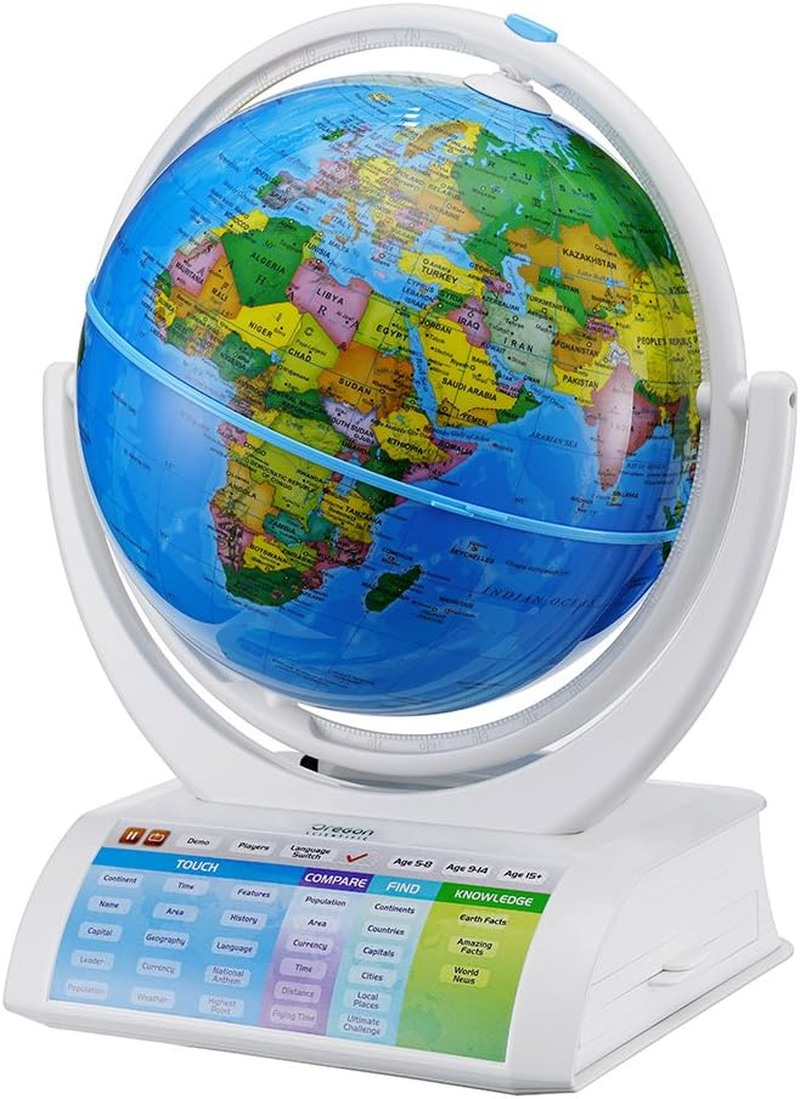 Oregon Scientific Smart Globe Explorer AR Learning Toy image number 4