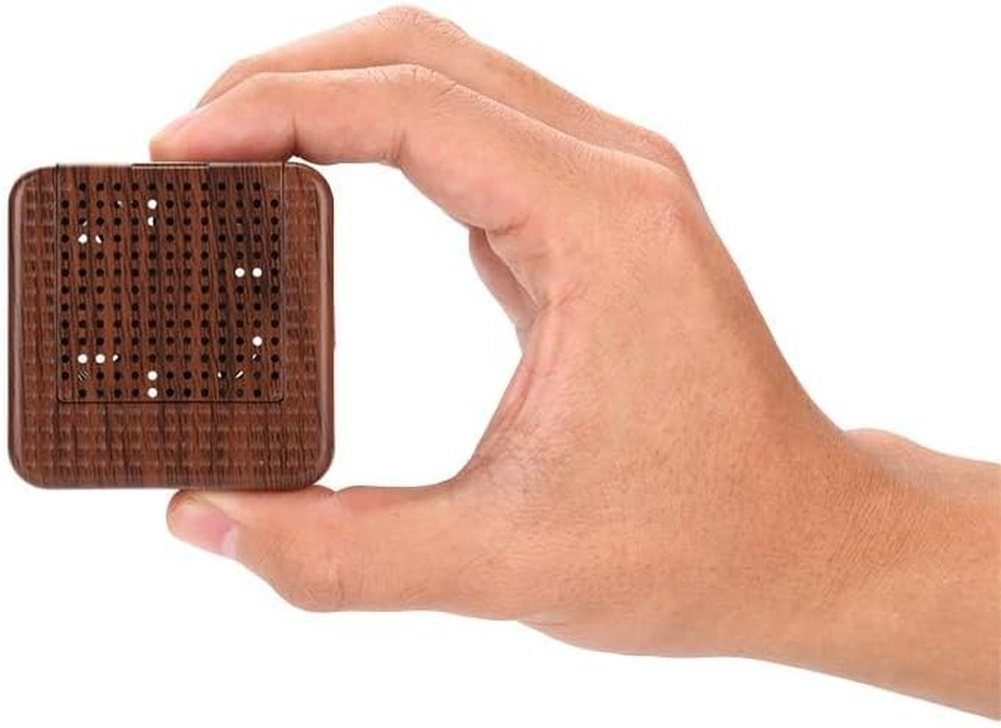 Wood Grain Portable Diffuser for Essential Oils - Car or Travel,Closet Smells Fresh,Mini Size, Quiet, Waterless, Re-Chargeable Battery or USB Wood Grain