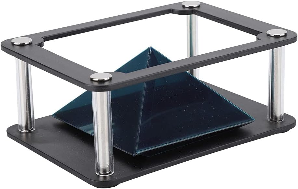 Smartphone Hologram, 360&deg; Image 3D Hologram Pyramid Display Projector, 3D Holographic Display Stands, for Corporate Product Display, Cartoon Interaction, Etc (Cylindrical) image number 2