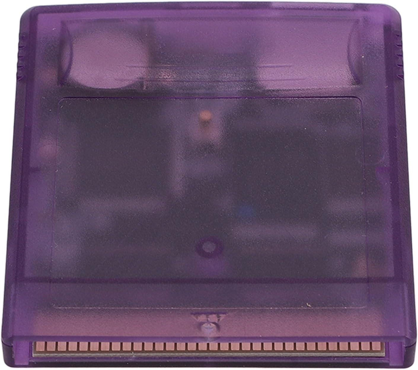 Game Video Cartridge for GB GBC GBA SP Game Console, 1000 in 1 Game Video Cartridge, Game Card Game Cassettes Support for MBC1, MBC2, MBC3, Mbc5,Etc (Transparent Purple) image number 4