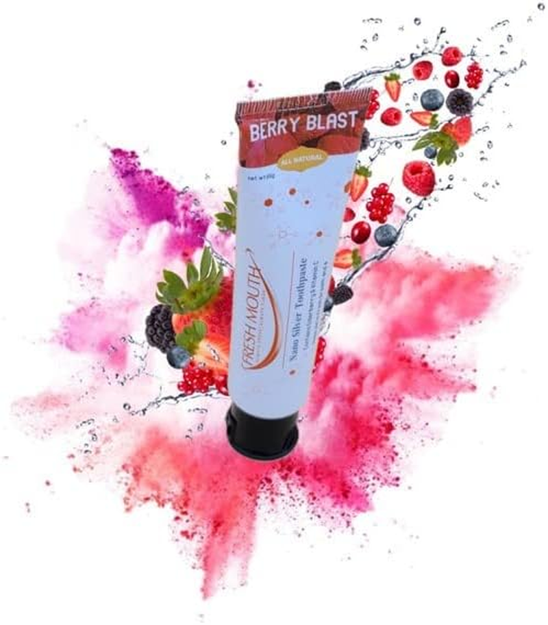 Fresh Mouth Nano Silver Toothpaste Berry Blast 65G image number 3