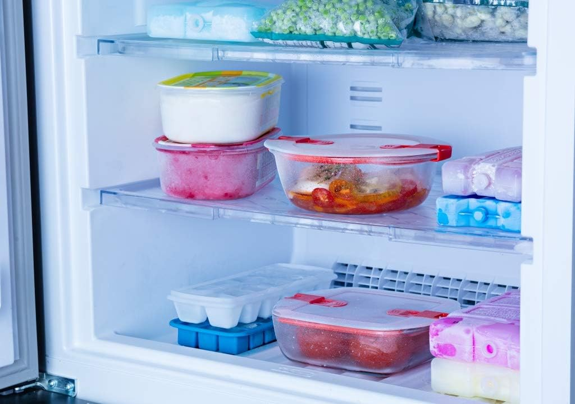 Pyrex 212PH00 Microwavable Glass Storage Container, Clear