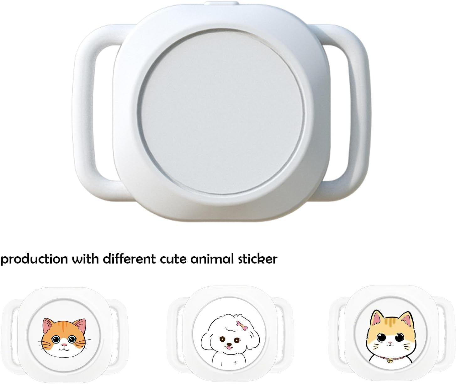 Smart Pet Tracker with Collar Holder &ndash; Lightweight 10G Pet Location Tracker for Dogs and Cats, Long Battery Life, No Monthly Fee, Bluetooth & Find My Compatibility, Waterproof, Safe & Durable (White) image number 5