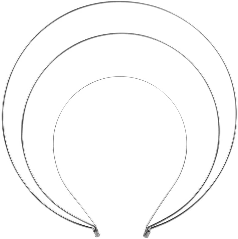 Silver Goddess Headpiece - Multilayer Hair Crown with Metal Base, DIY Headband for Women and Girls, Hair Accessories image number 5