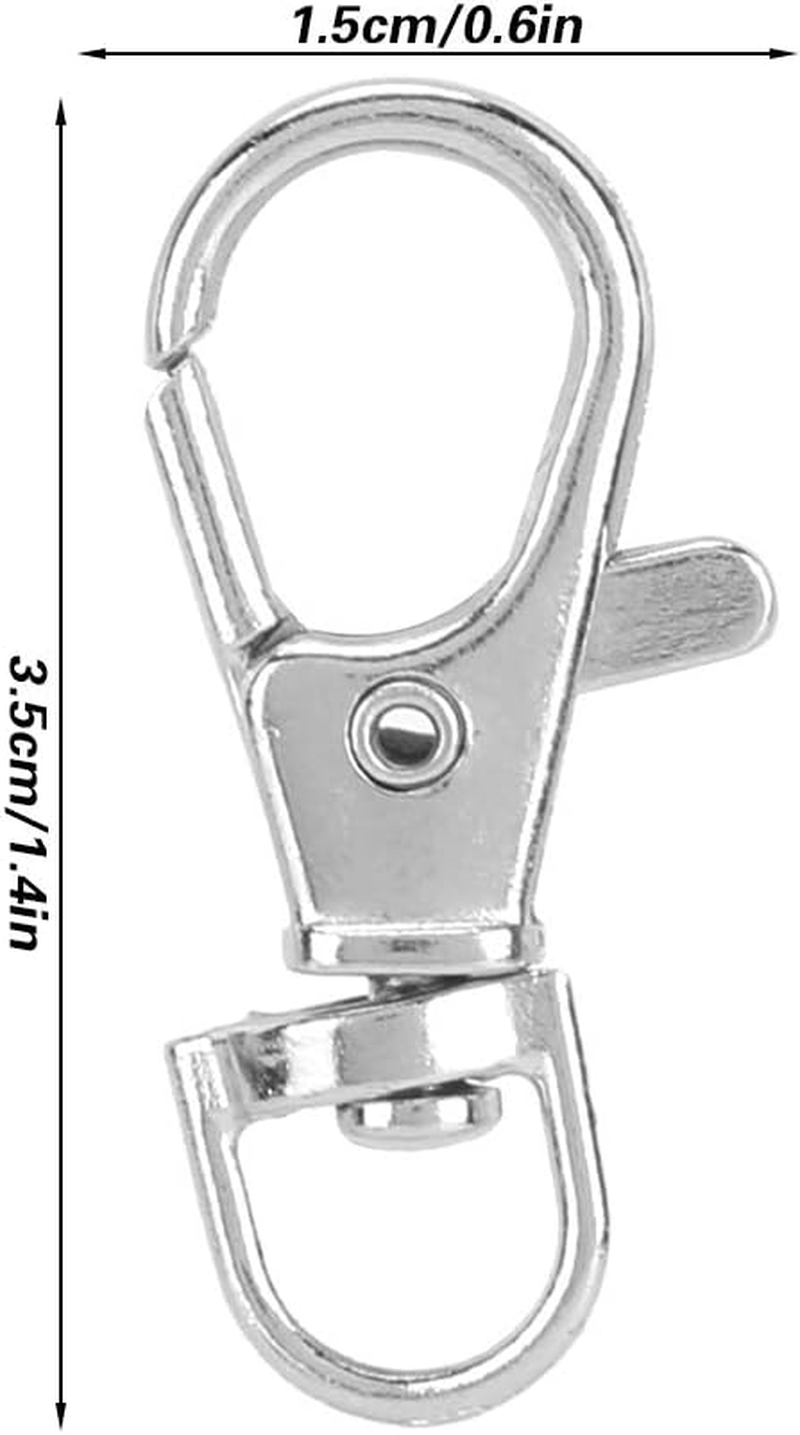 12 Pcs Bird Cage Locks, Iron anti Escape Pet Bird Cage Door Buckle Lock Claw Trigger Snap Hook Birds Cage Accessories image number 6