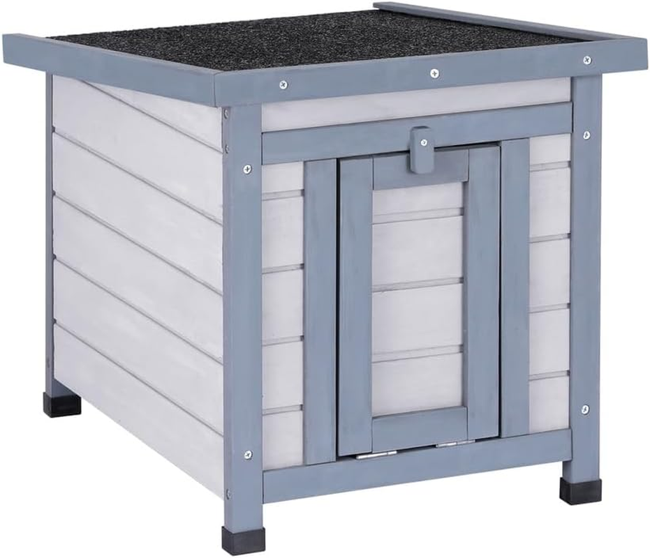 I.Pet Rabbit Hutch Outdoor Cat House Wooden Shelter Condo Small Enclosure Indoor image number 3