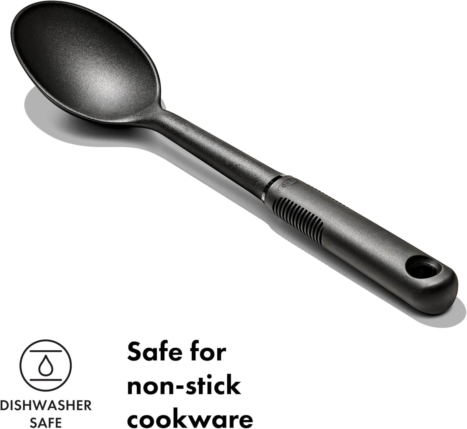 OXO Cooking Spoon, Black, 0719812029061 image number 5