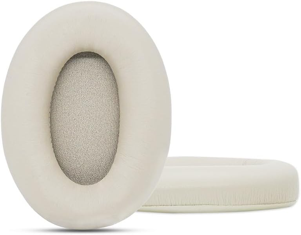Earpads Cushions Replacement for Sony WH-1000XM3 Over-Ear Headphones, Compatibel WH1000XM3 Ear Pads with Softer Protein Leather, Noise Isolation Memory Foam