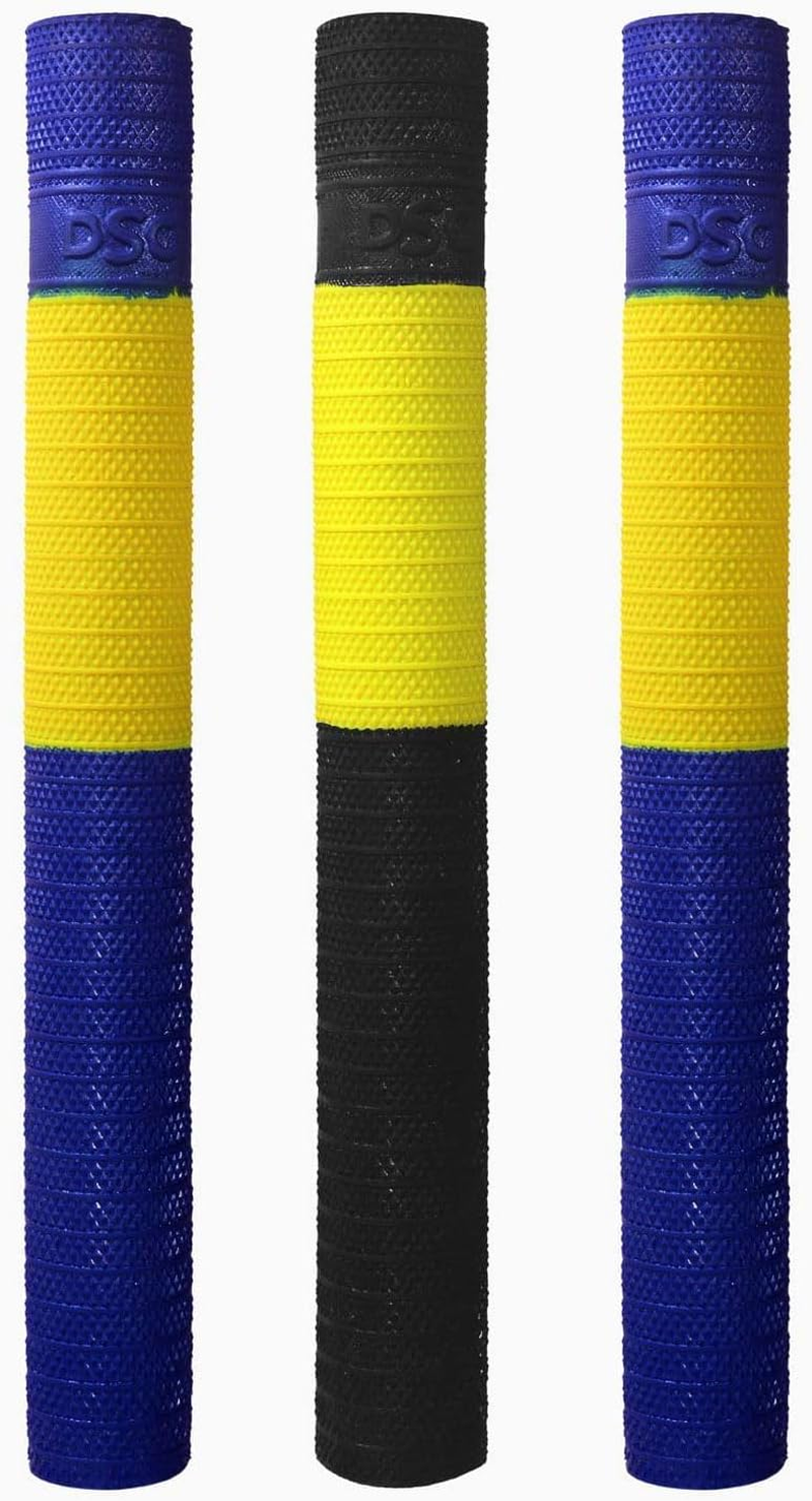 DSC Spyder Flouro Cricket Bat Grip | Material: Rubber | Better Shock Absorption | Enhanced Control | Simple Installation | Usage for All Players image number 2