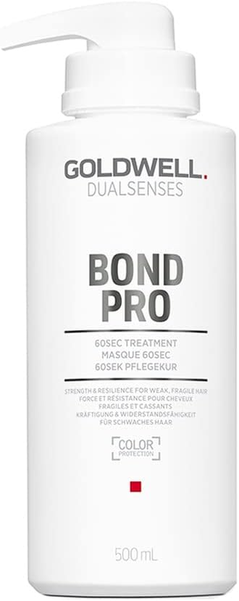 Goldwell Bond Pro 60 Seconds Treatment for Brittle and Weak Hair, 500 Ml Unscented
