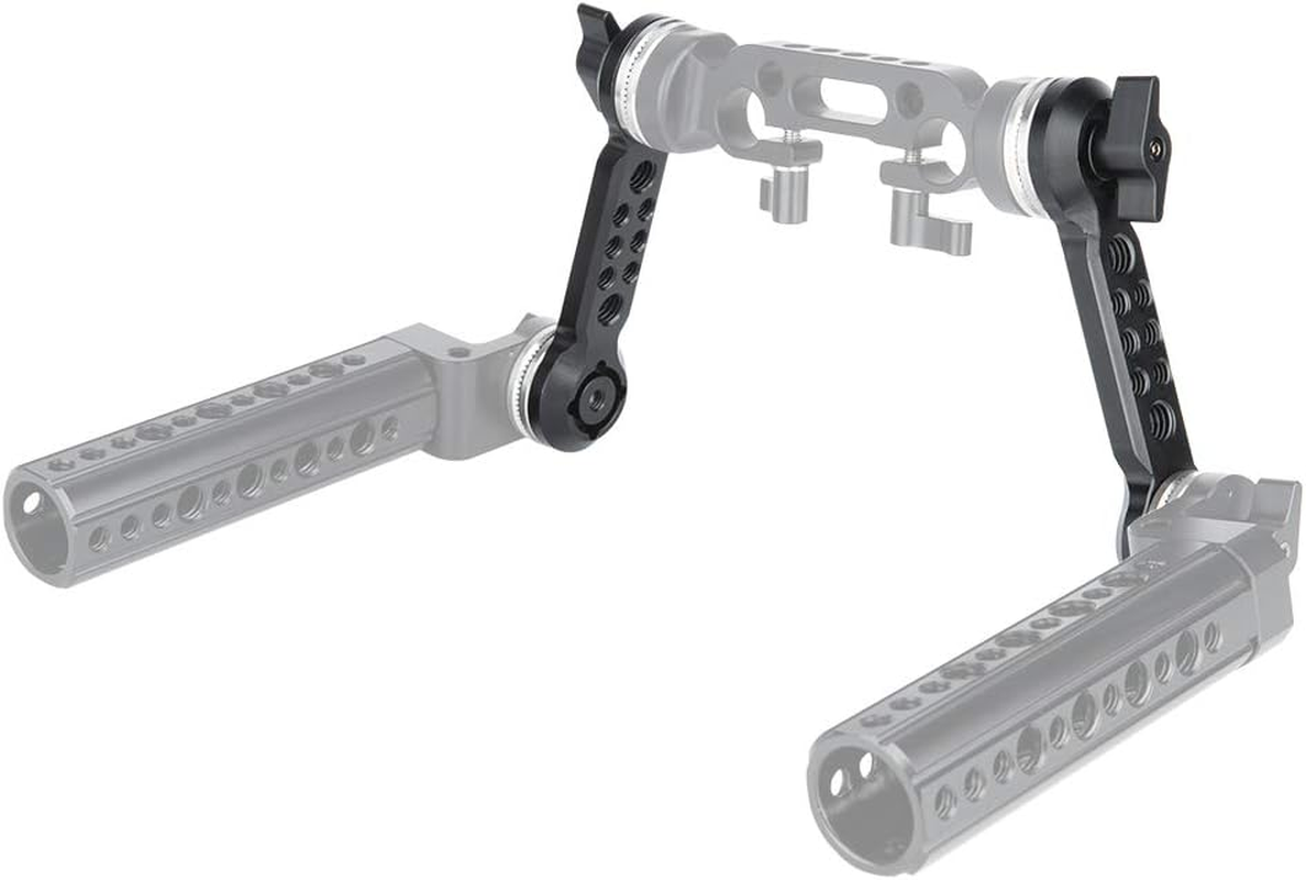 Niceyrig ARRI Rosette Arm Arri Standard Arm Extension Rigs Dogbone Rosette Mount with Thread Holes image number 1