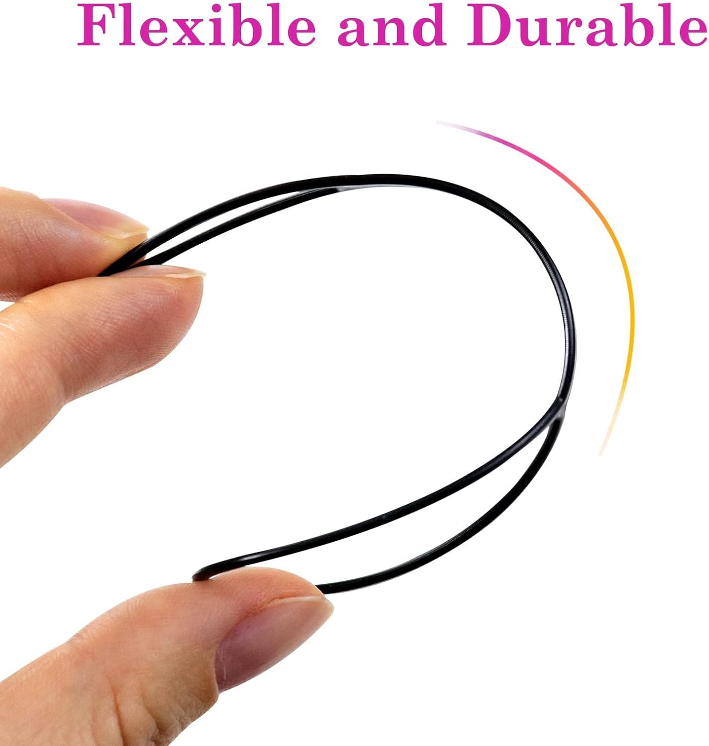 Sularpek Tail Hair Tool, 2 Pcs Durable Hair Looping Tool, Tail French Braid Loop Tool, Fashion Hair Braiding Tool for Making Women and Girls Hair Style (Black) image number 6