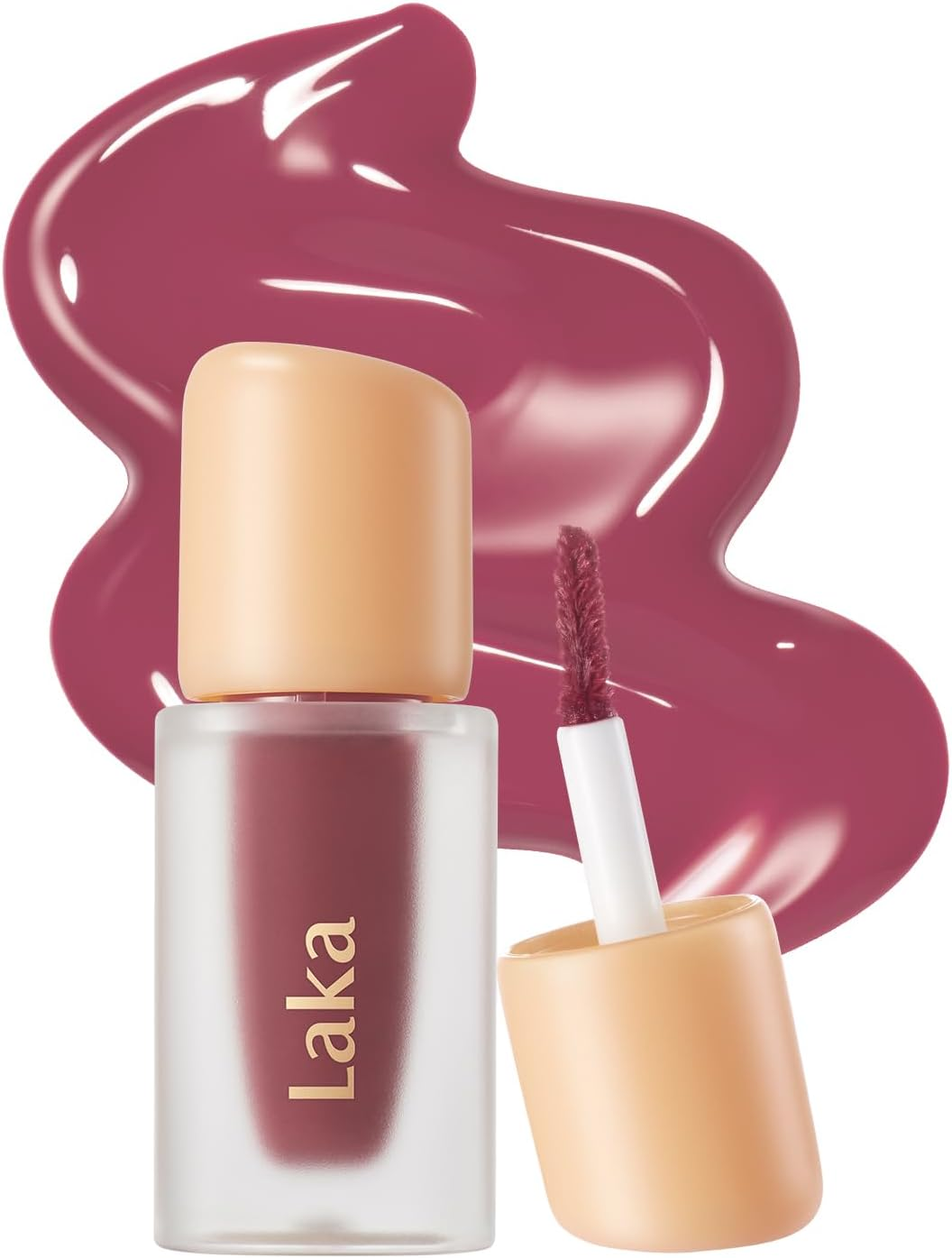 LAKA Fruity Glam Lip Tint Mini #102 Dewy, Glowing Lip Stain with Wide Color Spectrum, Hydrating & Lightweight Texture, Long-Lasting Bold Stain, Non-Sticky, Vegan, K-Beauty​ image number 6