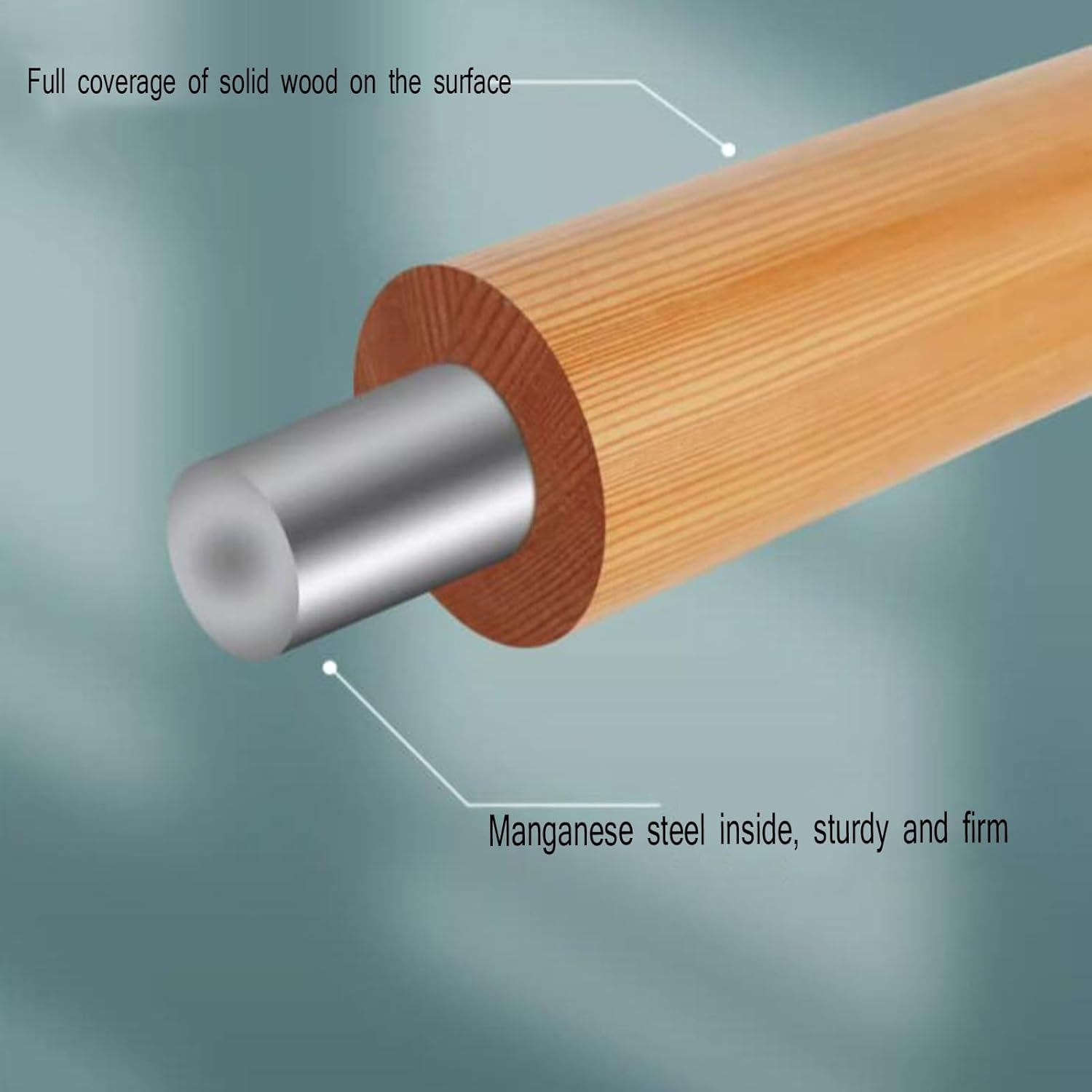 Studio Ballet Barre, Mobile Pilates, Fitness Barre Exercise Equipment, Freestanding Portable Ballet Bar Dance Training Stretching image number 2