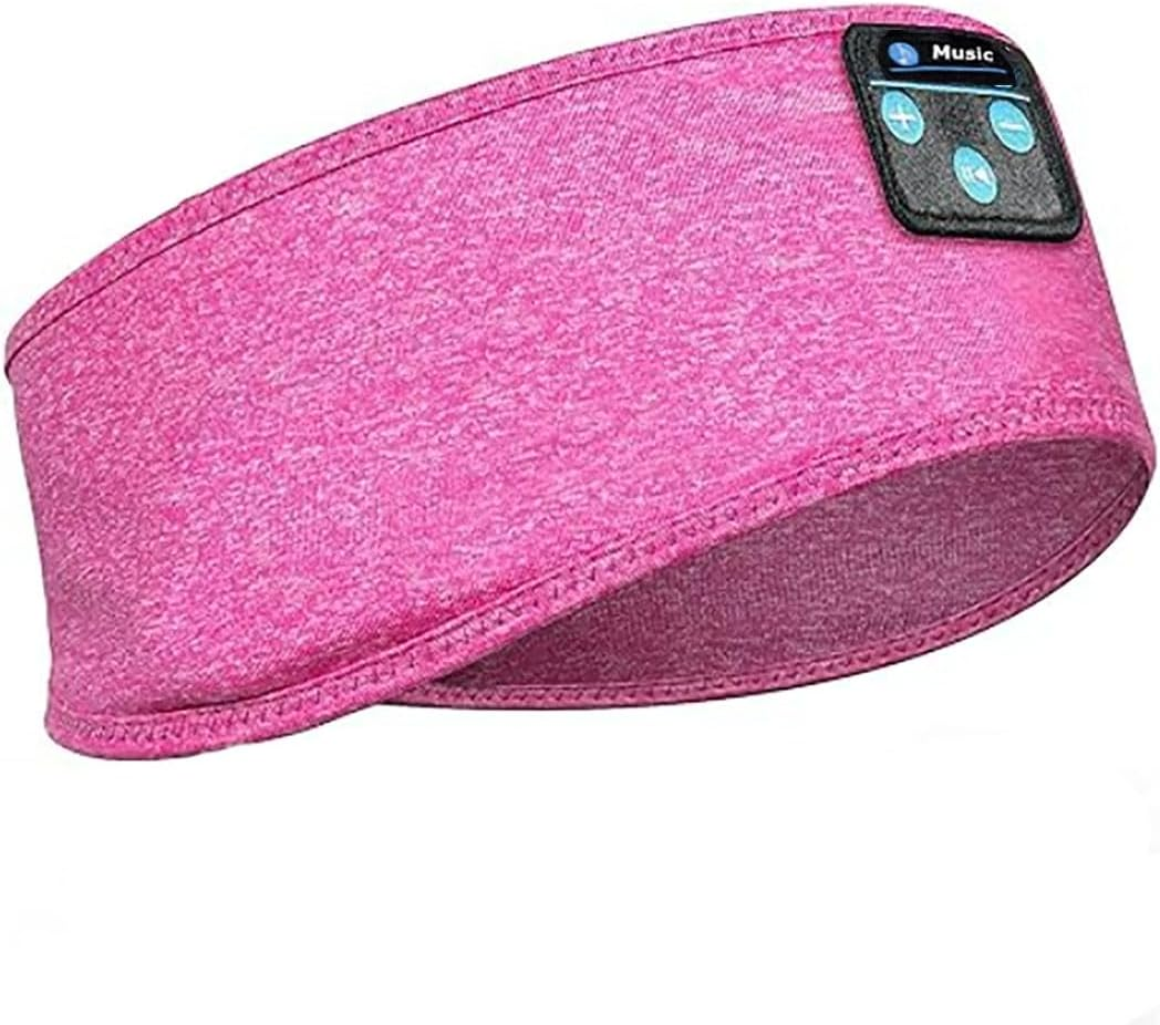 Sleep Headphones -Bluetooth Sleep Mask-Sport Headphones,Long Time Play Headphone Band with Built in Speakers,Perfect for Sleep, Workout, Running, Yoga, Travel,Meditation (Grey)