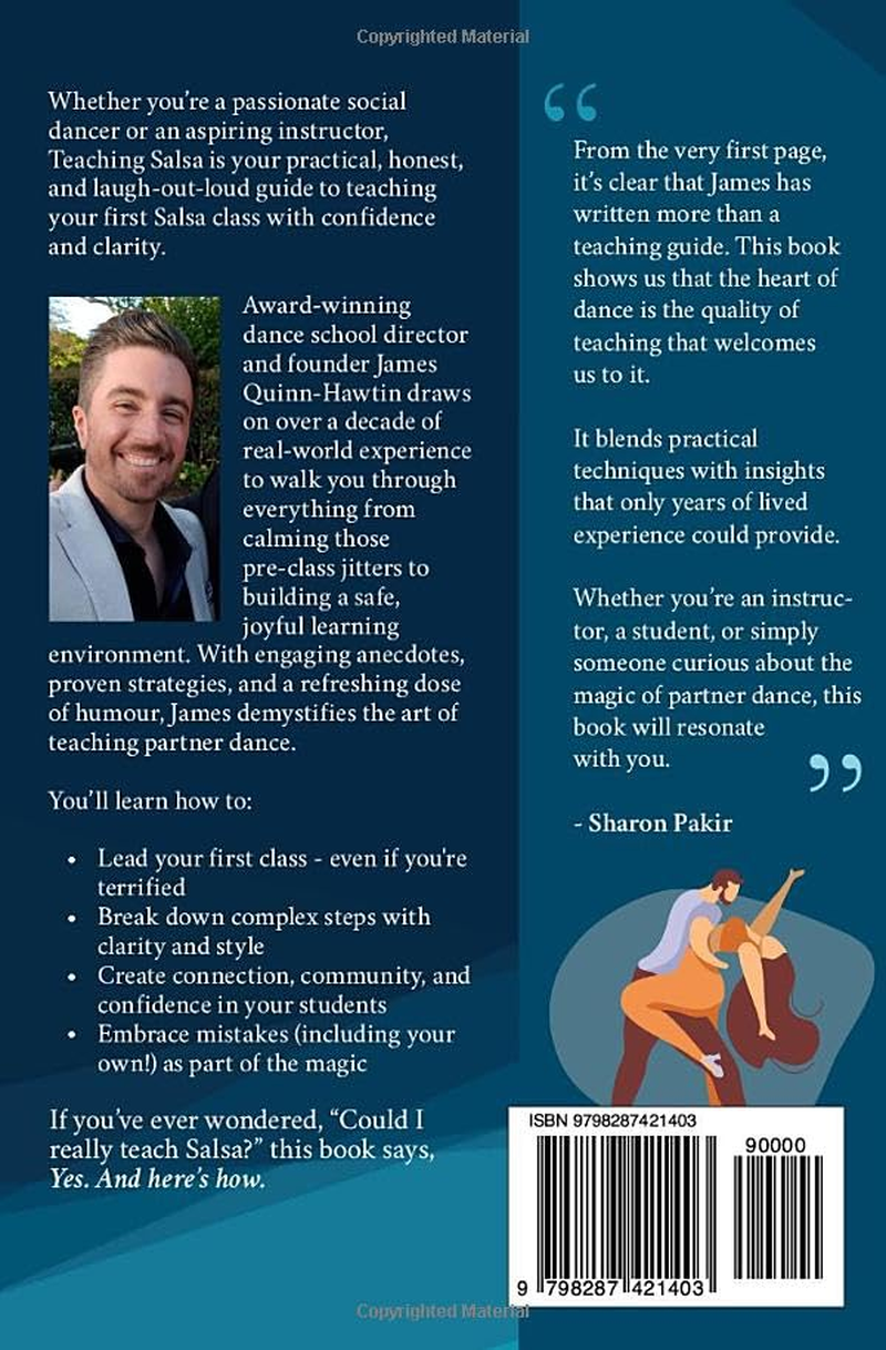 Teaching Salsa: the Quick-Start Guide to Teaching Your First Salsa Class with Confidence image number 1