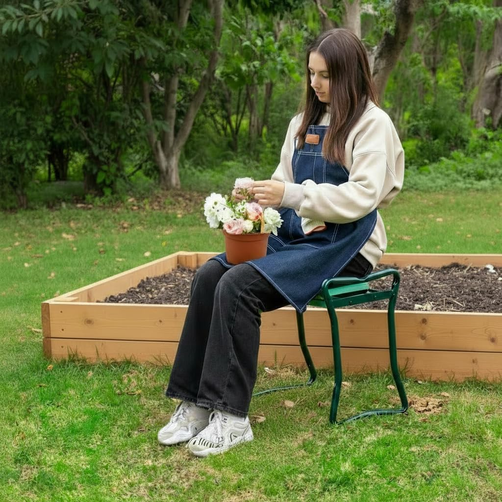 Garden Kneeler - Multi-Functional Gardening Seat and Kneeler