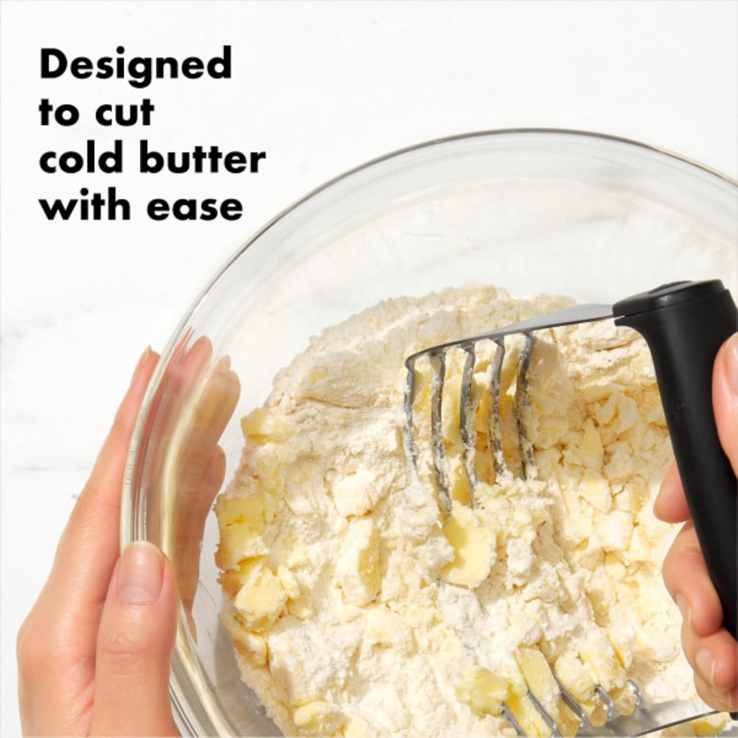 OXO Good Grips Stainless Steel Dough Blender and Cutter image number 4