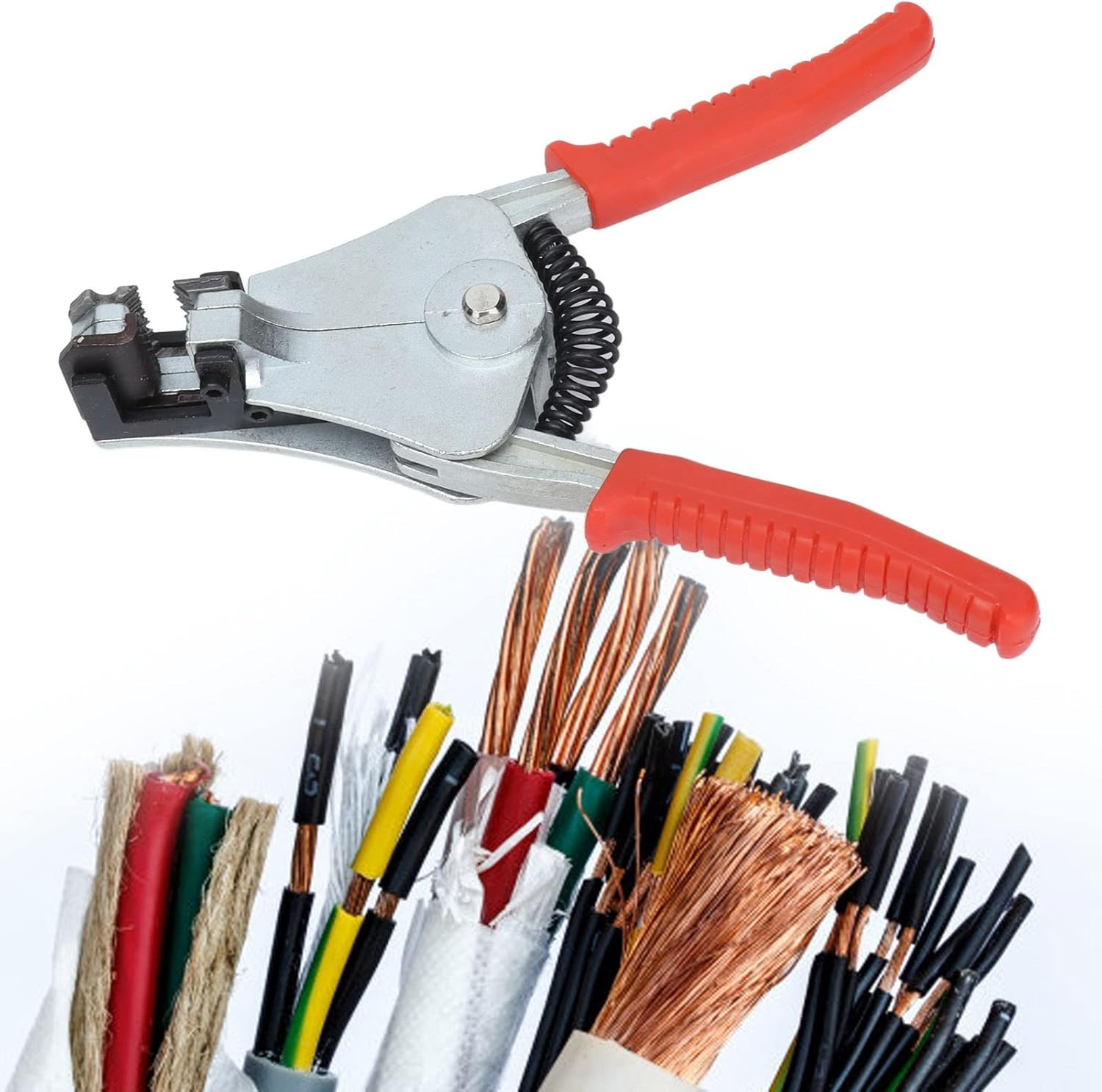 Automatic Wire Stripper & Cutter Stainless Steel Multifunctional Tool for 0.5 to 3Mm&sup2; Cables image number 2