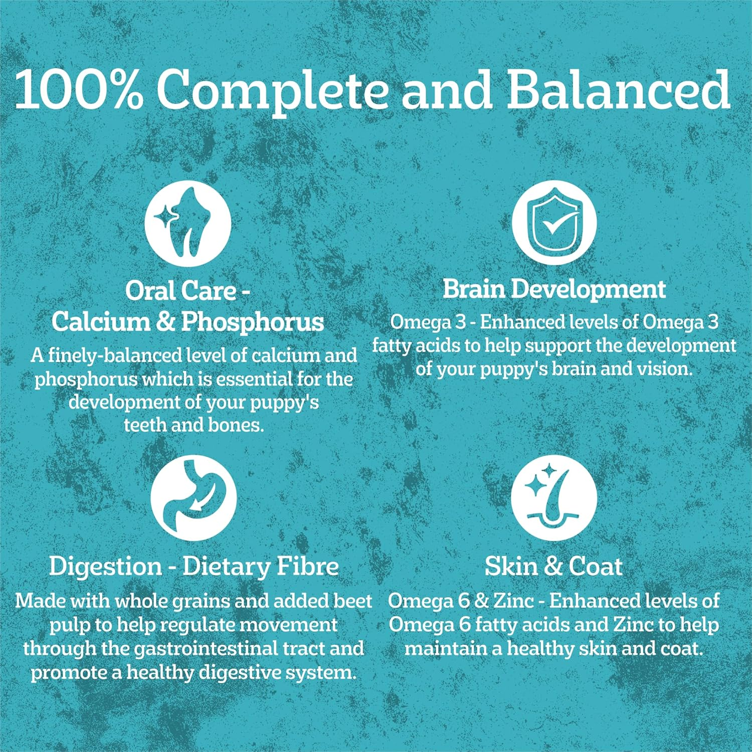 PEDIGREE Puppy Dry Dog Food Chicken with Rice 2.5Kg, 4 Pack image number 3