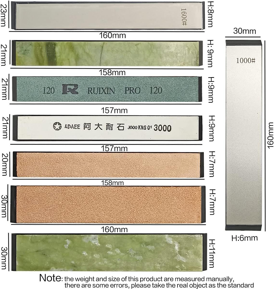 Professional Fixed-Angle Knife Sharpener Kit System with 17 Whetstones, 360&deg; Rotation Flip Design Stainless Steel Precision Adjust Knife Sharpener Tool, Angle Adjustable Knife Sharpening image number 4