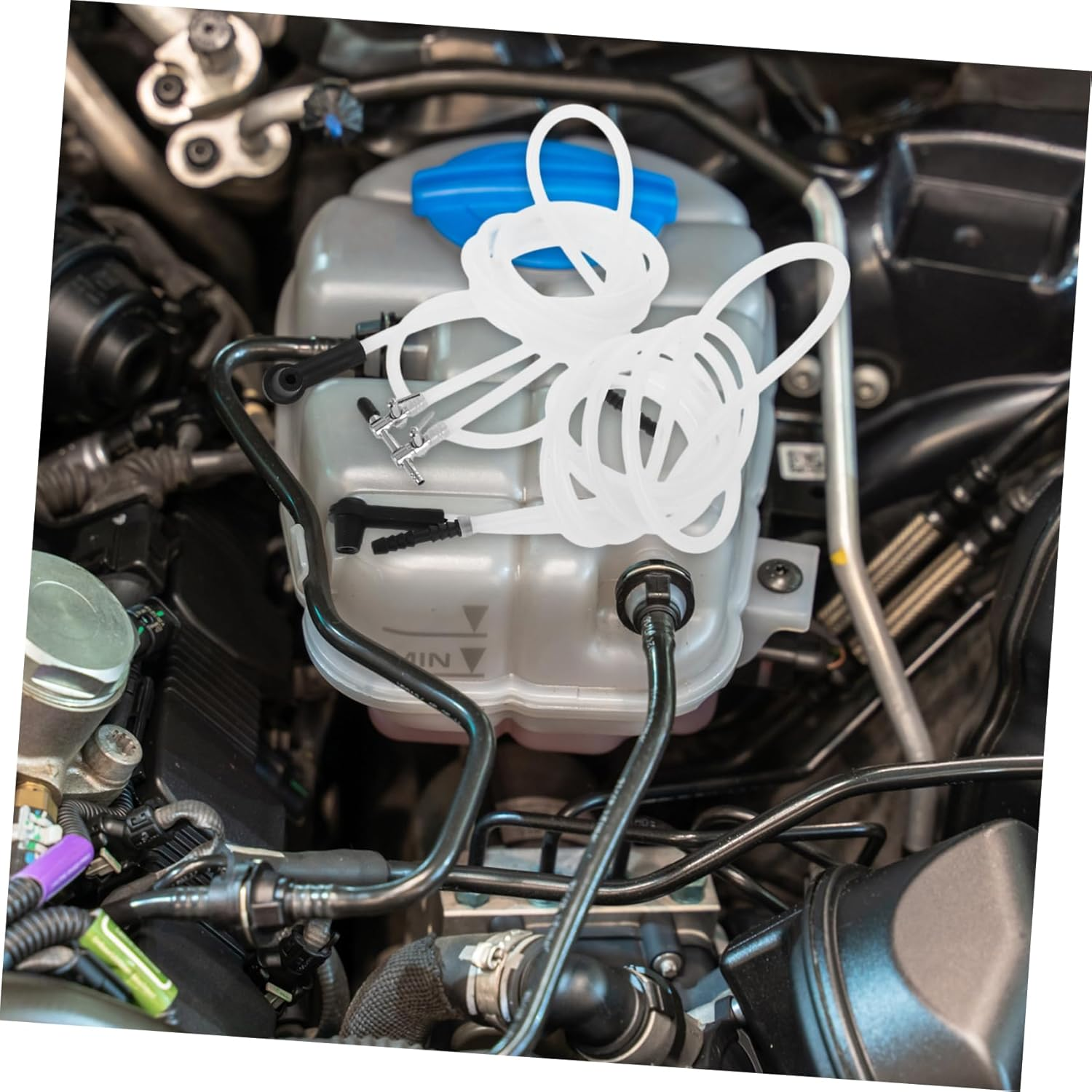 JUMPLAWN 1Set Brake Bleeder Hose Kit Easy to Use Tool for Replacement Saving Accessories for Cars and Motorcycles image number 3