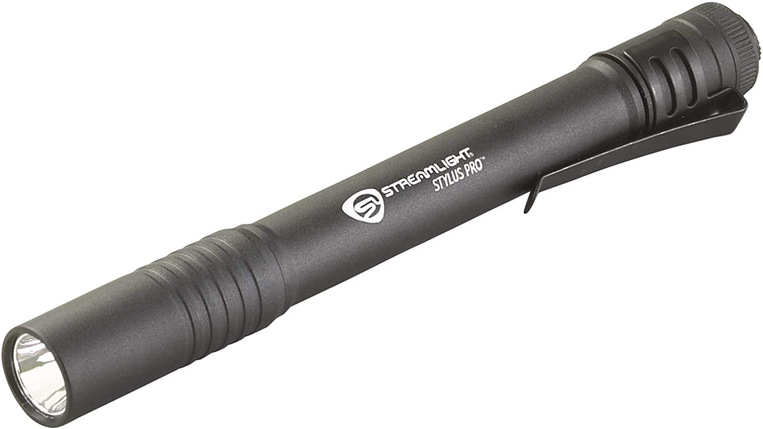Streamlight 66118 Stylus Pro LED Pen Light with Holster, Black image number 1