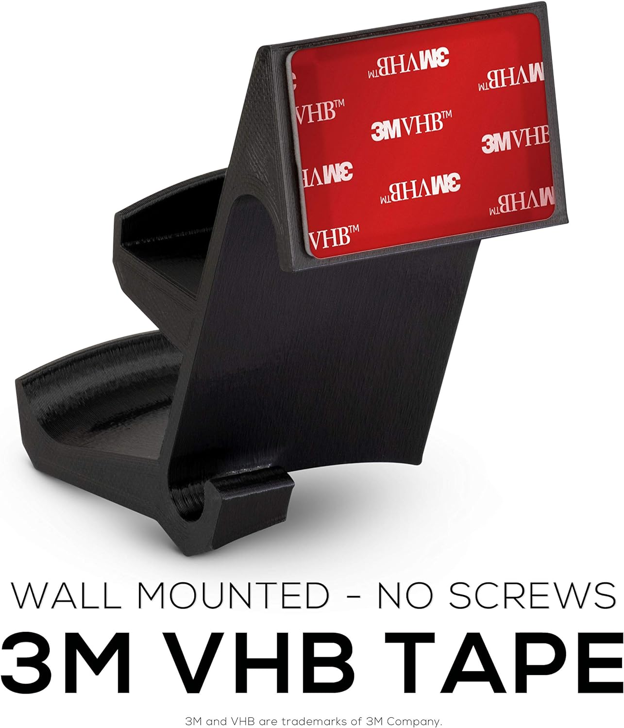 The Colossus - Gamepad Controller & Headphone Hanger Holder - Designed for Xbox ONE, PS4, PS3, Dualshock, Switch, PC, Steelseries, Steam & More by Brainwavz (Black) image number 6