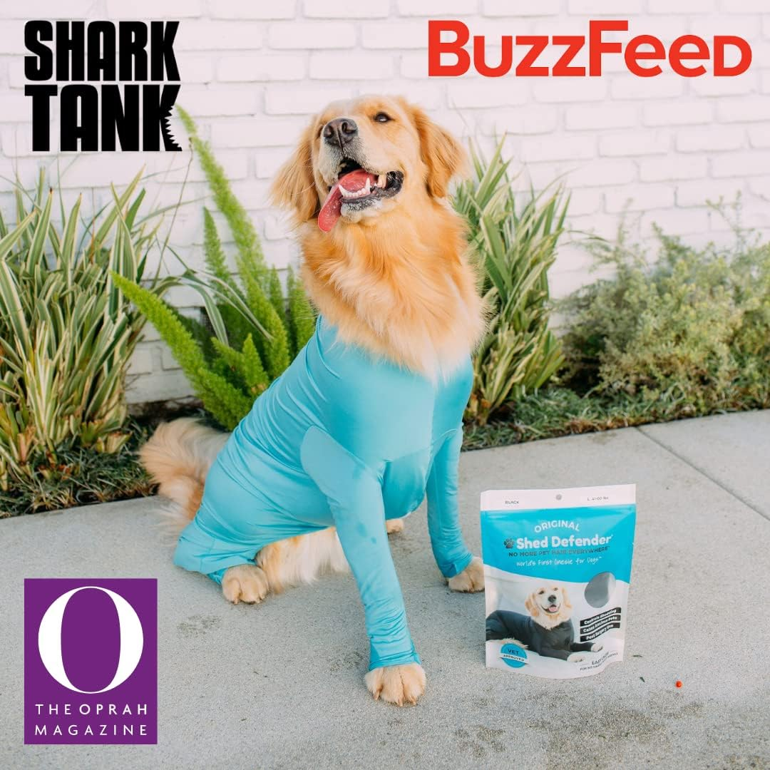 Shed Defender Sport Dog Onesie for Dog Shedding, Seen on Shark Tank, Lightweight Breathable, Bodysuit for Dogs, Pet Jumpsuit, Dog Body Suit, Shed Shirt, Full Body Shed Suit, Hot Spots, Vet Approved image number 2