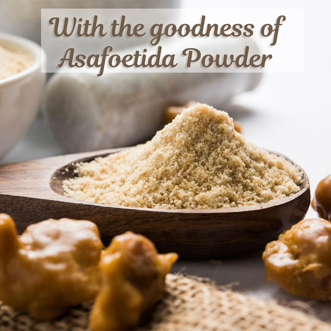 Asafoetida Powder (Hing)(Asafetida) by Mi Nature| Natural Flavor Enhancer | Strong Aromatic Spice |Digestive Support | Indian Spice for Cooking| from India|100G (3.5Oz) image number 4