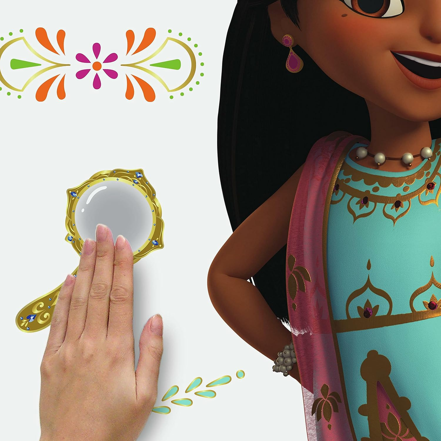 Roommates RMK4697GM Mira: Royal Detective Peel and Stick Wall Decals image number 3