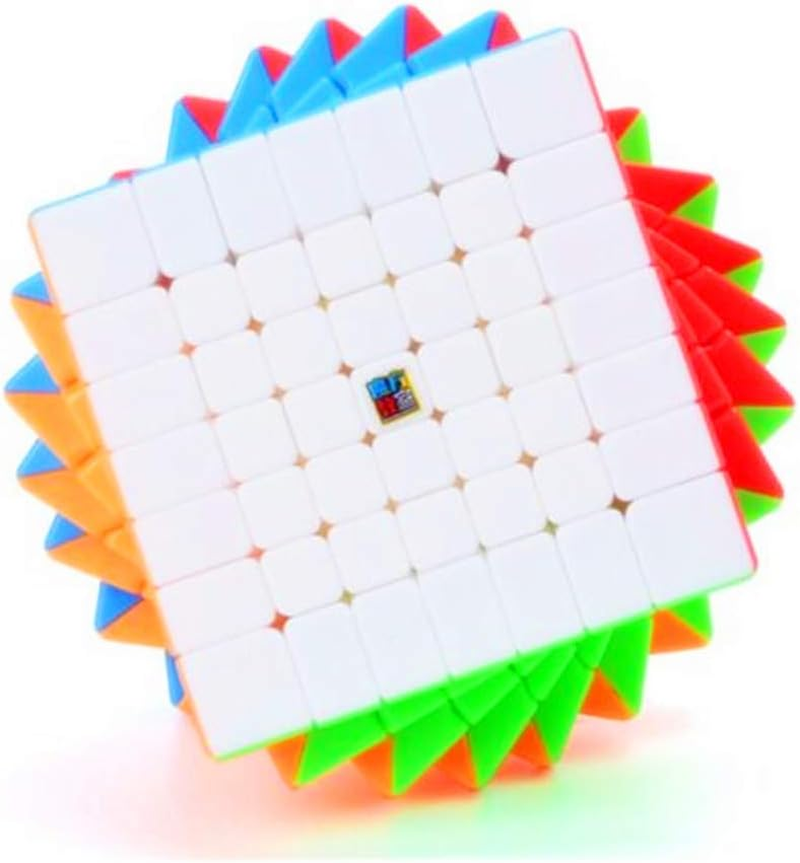 Cuberspeed Moyu Mofang Jiaoshi Meilong 7X7 Stickerless Magic Cube MFJS MEILONG 7X7X7 Cubing Classroom Meilong 7X7 Speed Cube image number 1