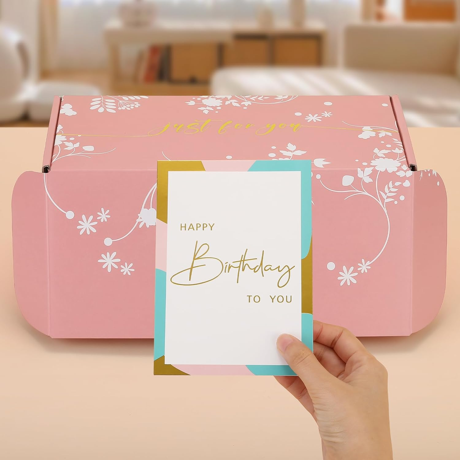 Sawnfay Luxury Birthday Gifts for Women, Unique Birthday Gifts for Women Mom Friend Sister Wife, Happy Birthday Box for Women image number 2