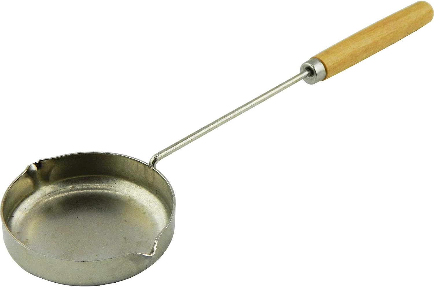 Prince August Hobby Casting Metal Ladle with Wooden Handle PA2042
