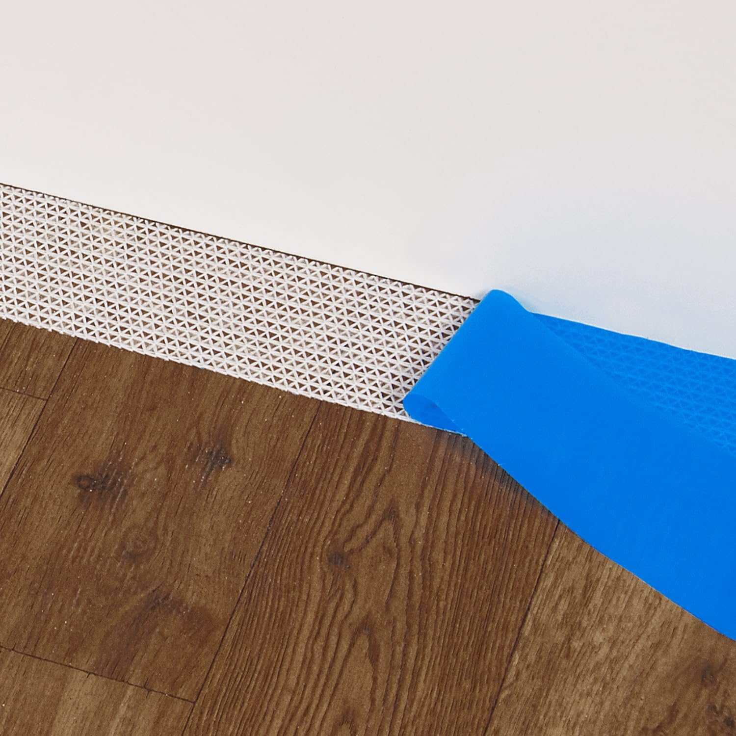 ROBERTS 50-588 Gripper Indoor Mat and Rug Tape for Removable Installations, 3 In. X 60 Ft, Blue image number 1